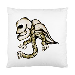 Angel Skull Cushion Case (single Sided)  by dflcprints