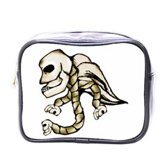 Angel Skull Mini Travel Toiletry Bag (one Side) by dflcprints