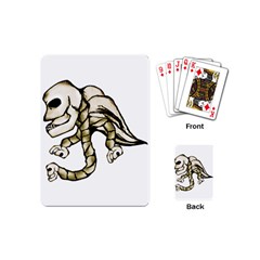 Angel Skull Playing Cards (mini) by dflcprints