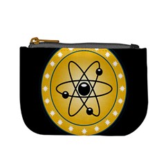 Atom Symbol Coin Change Purse by StuffOrSomething