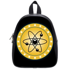 Atom Symbol School Bag (small)