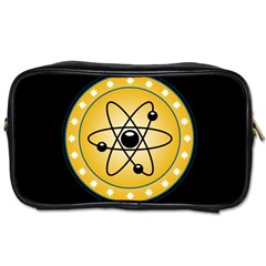 Atom Symbol Travel Toiletry Bag (two Sides)