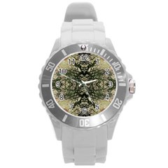 Winter Colors Collage Plastic Sport Watch (large) by dflcprints