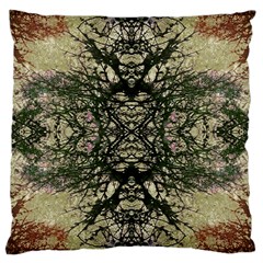 Winter Colors Collage Large Cushion Case (two Sided) 