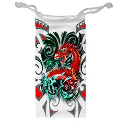 Tribal Dragon Jewelry Bag