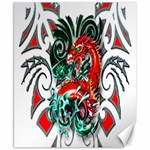 Tribal Dragon Canvas 8  x 10  (Unframed) 8.15 x9.66  Canvas - 1