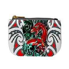 Tribal Dragon Coin Change Purse by TheWowFactor