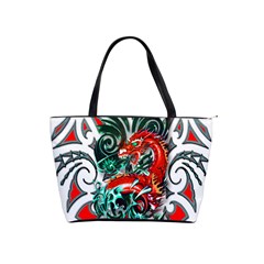 Tribal Dragon Large Shoulder Bag