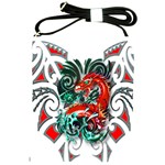 Tribal Dragon Shoulder Sling Bag Front