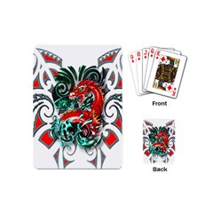 Tribal Dragon Playing Cards (mini)