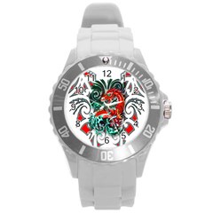 Tribal Dragon Plastic Sport Watch (large)