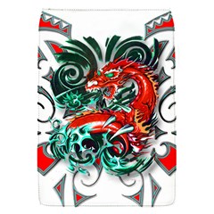 Tribal Dragon Removable Flap Cover (small) by TheWowFactor