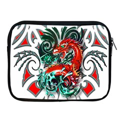 Tribal Dragon Apple Ipad Zippered Sleeve by TheWowFactor