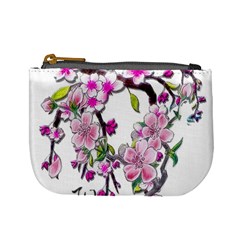 Cherry Bloom Spring Coin Change Purse