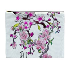 Cherry Bloom Spring Cosmetic Bag (xl)