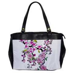 Cherry Bloom Spring Oversize Office Handbag (one Side) by TheWowFactor