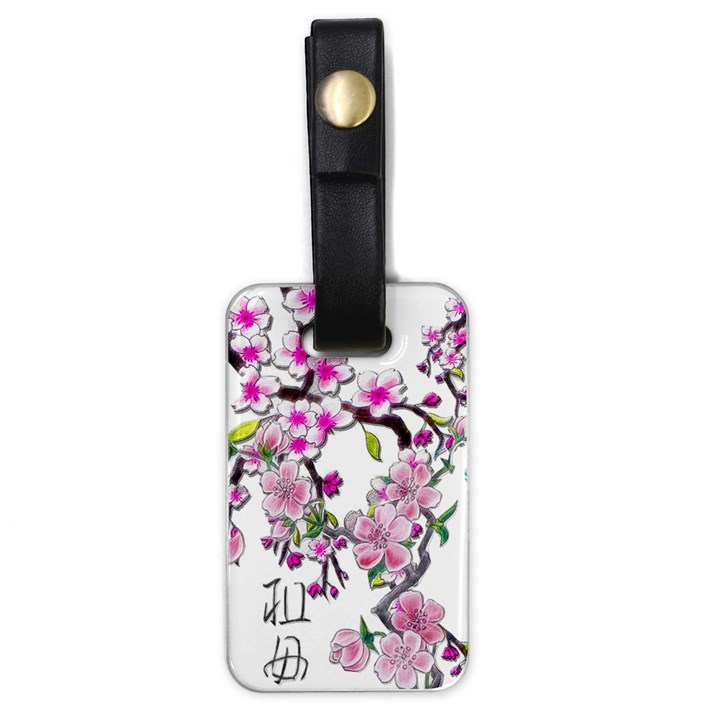 Cherry Bloom Spring Luggage Tag (One Side)