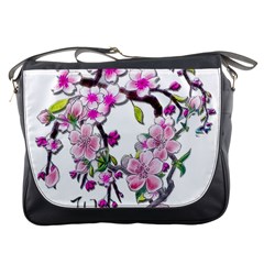 Cherry Bloom Spring Messenger Bag