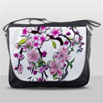 Cherry Bloom Spring Messenger Bag Front