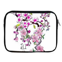 Cherry Bloom Spring Apple Ipad Zippered Sleeve by TheWowFactor