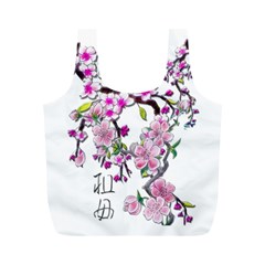 Cherry Bloom Spring Reusable Bag (m) by TheWowFactor