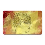 Brain Map Magnet (Rectangular) Front