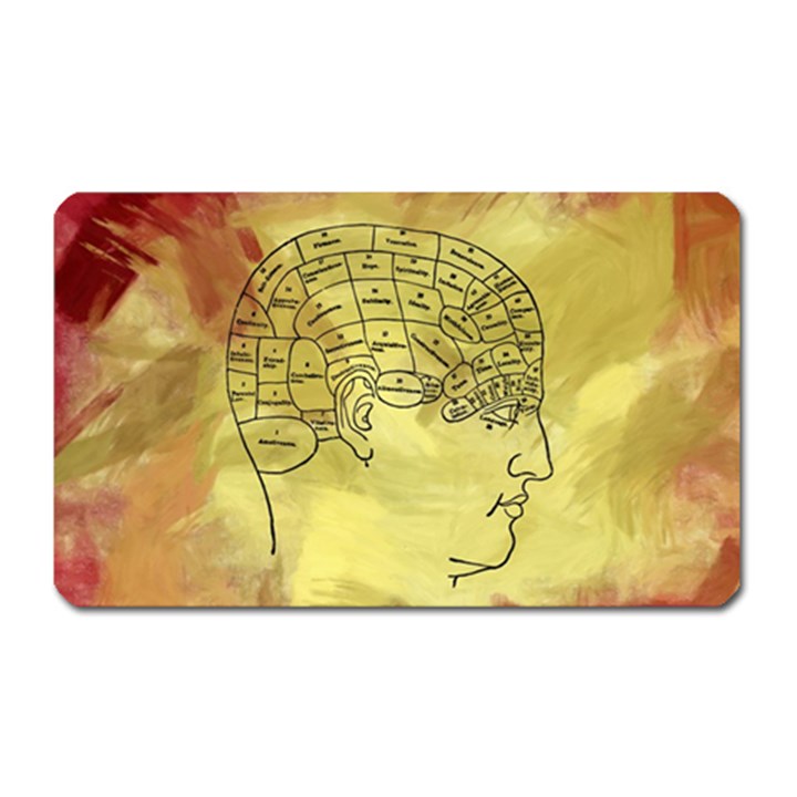 Brain Map Magnet (Rectangular)