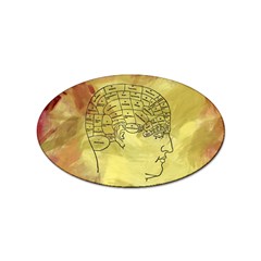 Brain Map Sticker 10 Pack (oval)