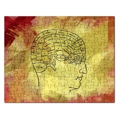 Brain Map Jigsaw Puzzle (rectangle)