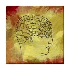 Brain Map Face Towel