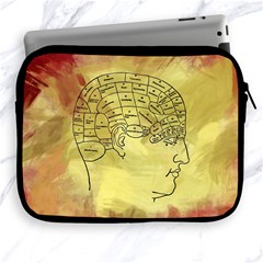 Brain Map Apple Ipad Zippered Sleeve by StuffOrSomething