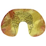 Brain Map Travel Neck Pillow Back