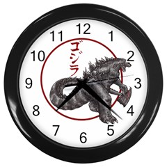 Gojired1 Wall Clock (black)