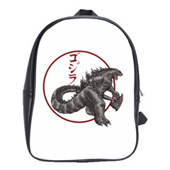 Gojired1 School Bag (large)