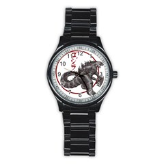 Gojired1 Sport Metal Watch (black)