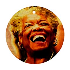 Angelou Round Ornament