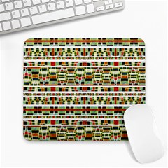 Aztec Grunge Pattern Large Mouse Pad (rectangle)