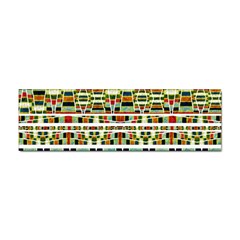 Aztec Grunge Pattern Bumper Sticker by dflcprints