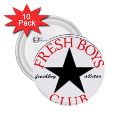 Fresshboy Allstar2 2 25  Button (10 Pack)