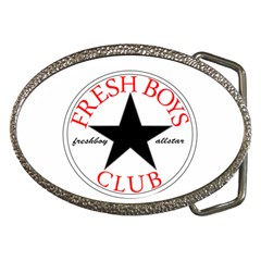 Fresshboy Allstar2 Belt Buckle (oval) by freshboyapparel