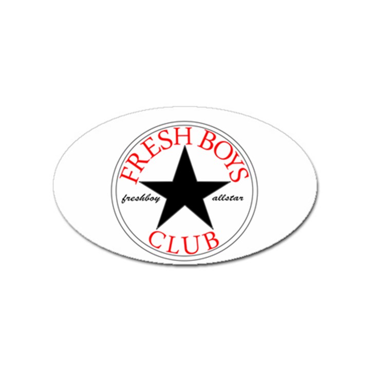 Fresshboy Allstar2 Sticker (Oval)