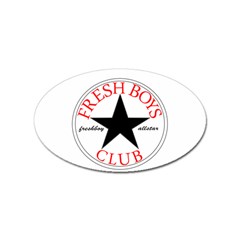 Fresshboy Allstar2 Sticker (oval) by freshboyapparel