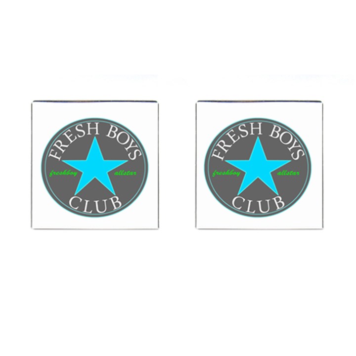 Fresshboy Allstar3 Cufflinks (Square)