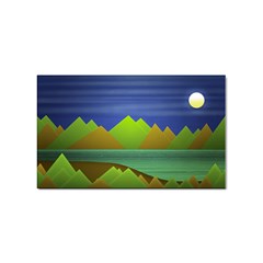 Landscape  Illustration Sticker 100 Pack (rectangle) by dflcprints