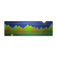 Landscape  Illustration Bumper Sticker 10 Pack