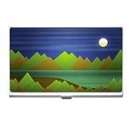 Landscape  Illustration Business Card Holder Front