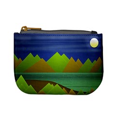 Landscape  Illustration Coin Change Purse