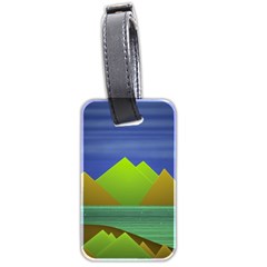 Landscape  Illustration Luggage Tag (Two Sides)