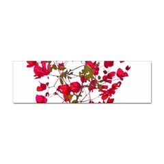 Red Petals Bumper Sticker by dflcprints