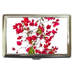 Red Petals Cigarette Money Case